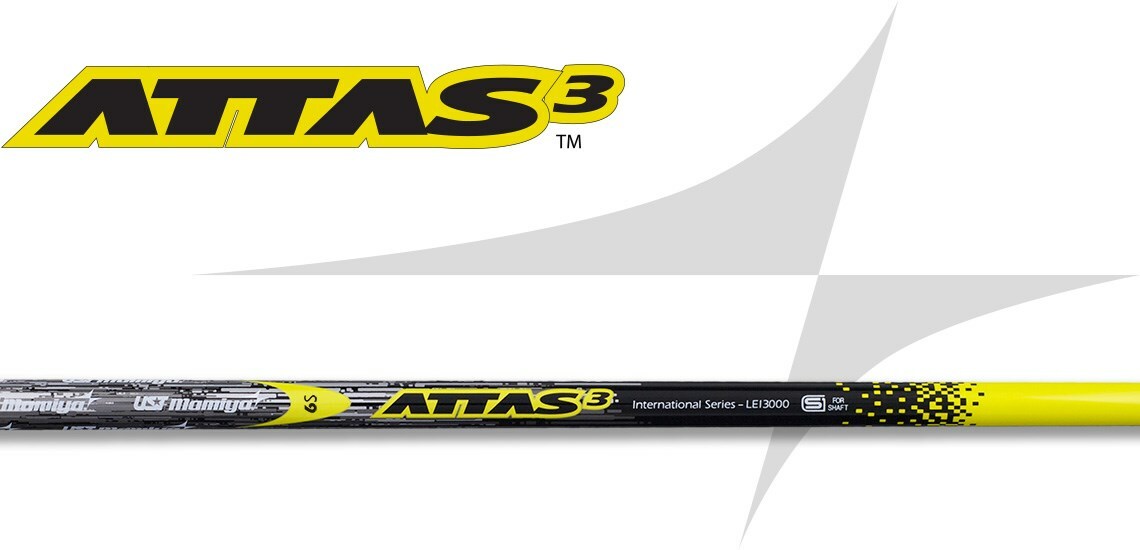UST MAMIYA ATTAS 3 INTERNATIONAL. CHOOSE FLEX GRAPHITE