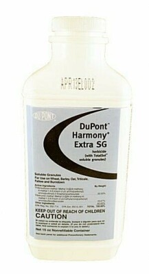 harmony herbicide extra label dupont ounces sg
