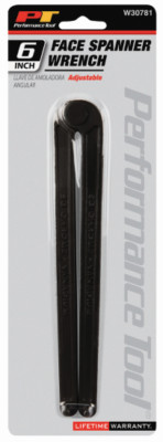 Performance Tool W30781 6'' Adjustable Face Spanner