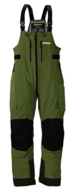Frabill F4 Cyclone Bibs, Green/Grey, XX-Large Rain & Ice Fishing Pant MSRP $299