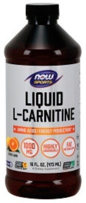 Now Foods L-карнитин жидкий 1000 мг, цитрусовый 16 унций жидкости