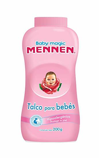 2X MENNEN BABY MAGIC POWDER TALC / TALCO MENNEN PARA BEBES ROSA 200G