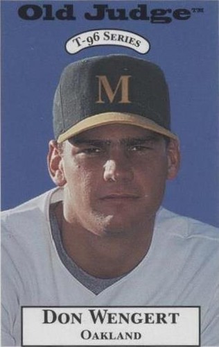 1996 Signature Rookies Old Judge - Don Wengert #36