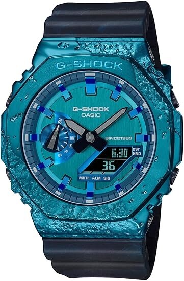 Pre-owned Casio G-shock Men's Watch Gm-2140gem-2ajr 40th Anniversary Adventurer Stone