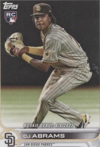 2022 Topps Mini - C.J. Abrams #US327