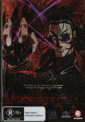 Hellsing: Ultimate Collection 3 (Volumes IX - X) NEW PAL 2-DVD Set