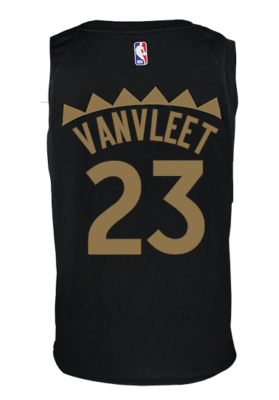 Toronto Raptors Fred VanVleet Hardwood City Edition Black NBA