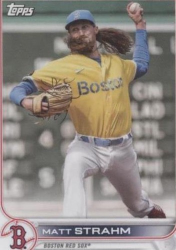 2022 Topps Mini - Matt Strahm #US142