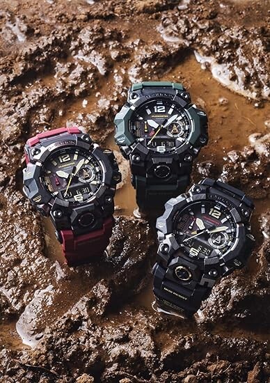 Pre-owned Casio G-shock Gwg-b1000-1a4jf Mudmaster Black Dial Men's Analog & Digital Watch
