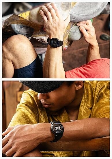 Pre-owned Casio G-shock Dw-h5600-1a2jr G-squad 44.5mm Bluetooth Gps Solar Digital Watch