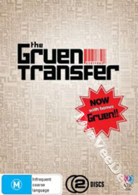The Gruen Transfer - Series 1 NEW PAL Cult 2-DVD Set Wil Anderson Australia