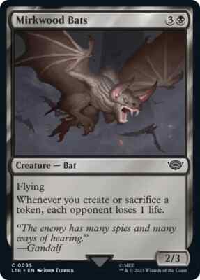 MIRKWOOD BATS (LTR) The Lord of the Rings: Tales of Middle-earth - MTG - NM