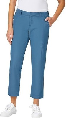 Фирменные женские туристические брюки Kirkland Signature, Синие, 12