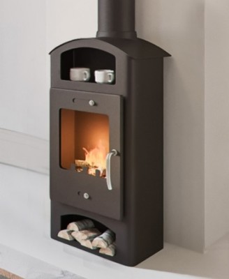 EEK A Kaminofen SK-TEK NEMO *Der Kompakte* Werkstattofen Kamin - 6kW Kamin Ofen 
