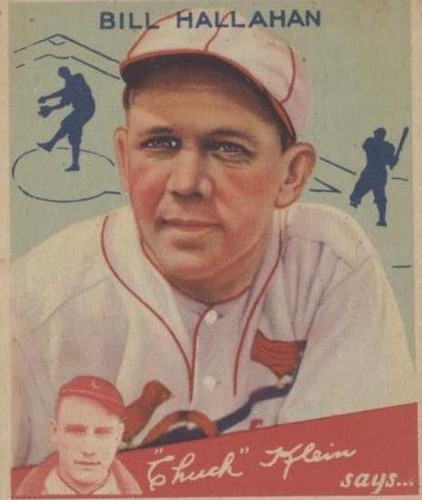 1934 Goudey Big League Chewing Gum - Bill Hallahan #82
