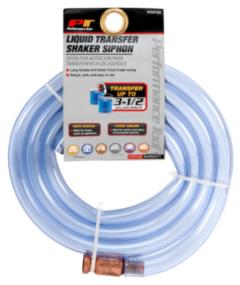 Performance Tool W54154 Anti Static Shaker Siphon Hose 3.5 Gallons Per Minute