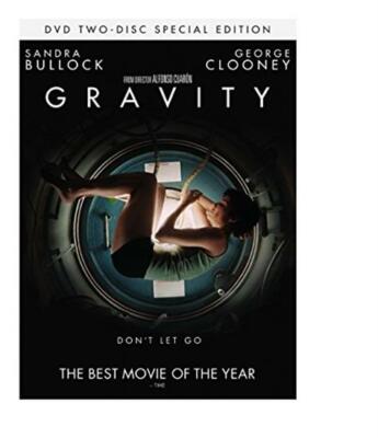 Gravity - DVD -  Very Good - George Clooney,Sandra Bullock-Alfonso  Cuaron - 1 -
