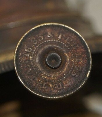 Antique Patd' 1683 & 1773 HAND PAINTED Flowers Font Kerosene Oil Table Lamp GWTW