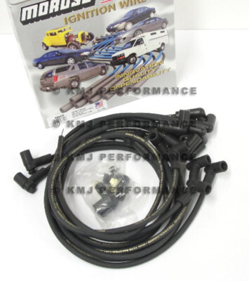 Moroso 9867M SBC Small Block Chevy 305 350 400 Spark Plug Wires HEI 90* Under H