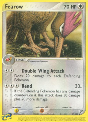 Fearow (37/100) - Near Mint  