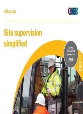 Site supervision simplified 2018: GE 706/18