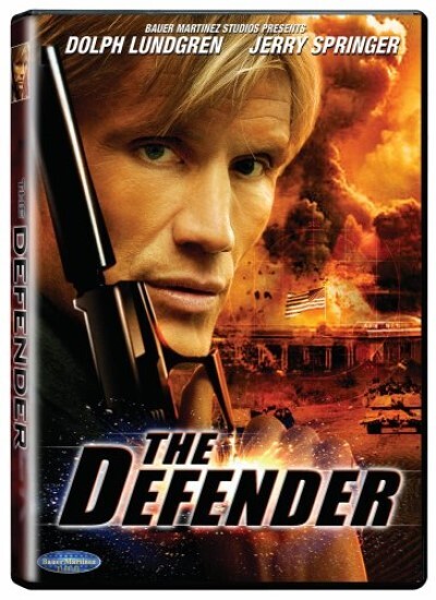 The Defender DVD w Dolph Lundgren & Jerry Springer CHOOSE WITH OR WITHOUT a Case