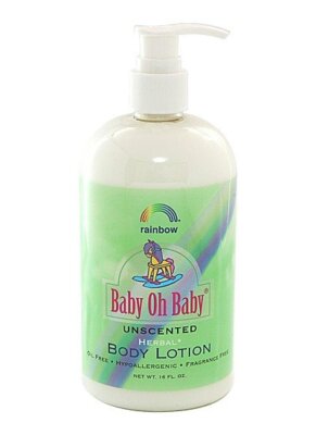 Лосьон для тела Rainbow Research Baby Oh Baby без запаха, 16 унций