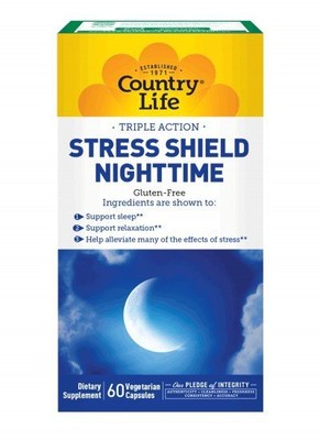 Country Life Stress Shield Nighttime 60 VegCap