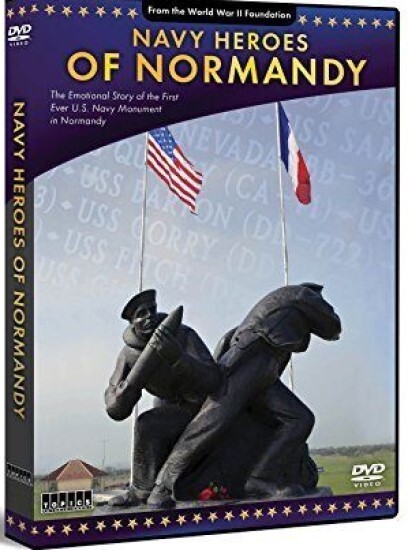 Navy Heroes of Normandy (DVD) DISC & COVER ART ONLY NO CASE UNUSED CONDITION