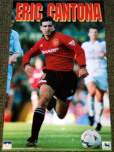 超希少 Vintage NIKE ERIC CANTONA Tシャツ マンU 90s Vintage RARE Nike Eric Cantona T-shirt Manchester United
