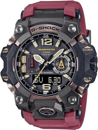 Pre-owned Casio G-shock Gwg-b1000-1a4jf Mudmaster Black Dial Men's Analog & Digital Watch