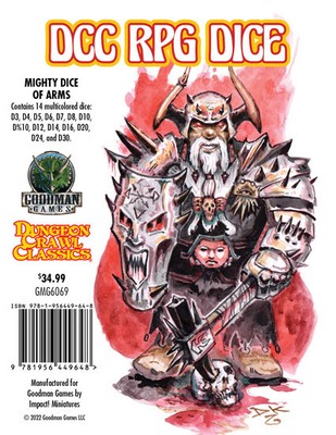 Dice and Gaming Accessories Game-Specific Dice Sets Dungeon Crawling Classics: 