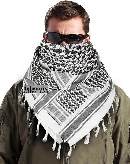 Scarf Military Shemagh Tactical Desert Keffiyeh Head Neck Scarf Arab Wrap LOT