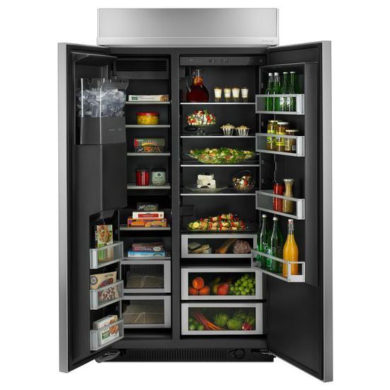 Jenn-Air JS42PPDUDE 42 Inch Built In Counter Depth Side by Side Refrigerator