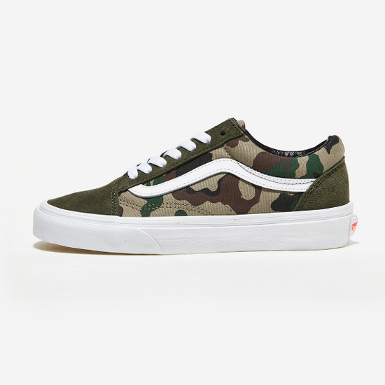 Обувь Vans Old Skool Camo Olive -VN0007NTY33 Expeditedship