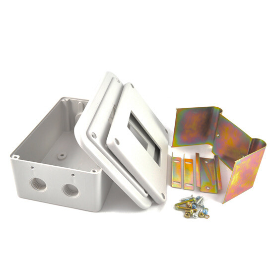 EKM Meter Home Enclosure Kit Plastic DIN Rail Mount Read Data Conduit Box #20