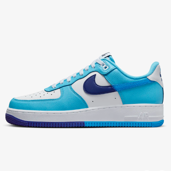 

Низкие кроссовки Nike Air Force 1 07 LV8 UNC -quot;Split-quot; (DZ2522-100) Expeditedship, White/blue, Nike Air Force 1