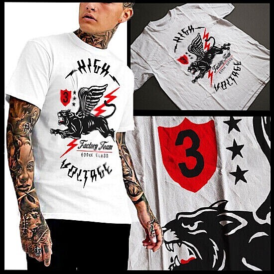 Car Racing t-shirt racing American motorsport drag racing Muscle Car tiger tee