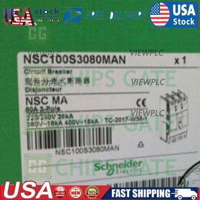 1PCS Brand New in Box Schneider NSC100S3080MAN NSC100 S3080MAN Fast Ship