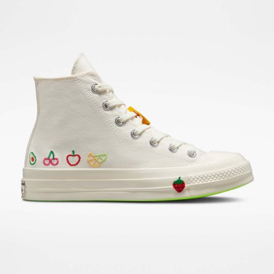 

Converse Chuck 70 HI Festival Smoothie Sneakers Egret - A06071C Expeditedship, Converse Chuck 70