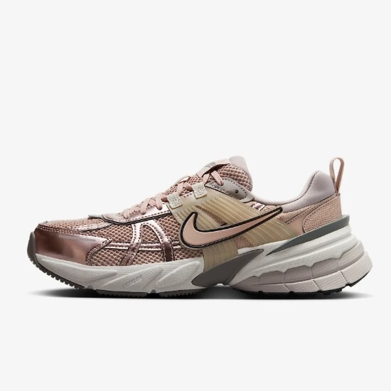 Nike Womens V2K Run Shoes Particle Beige (FD0736-201) Expeditedship