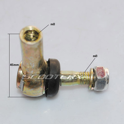 End Link Part 8mm x 8mm x 1.25in Go Kart Cart do it your self Project Kit car 