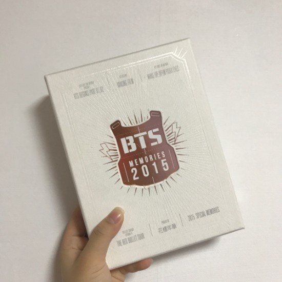 BTS BANGTAN BOYS Memories of 2015 Official DVD Photobook Set
