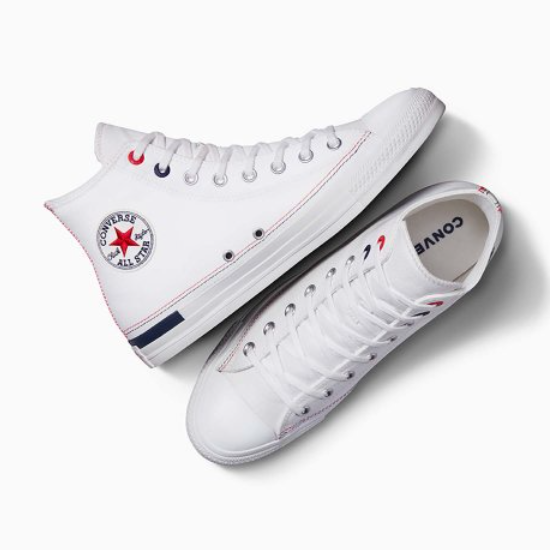 Кеды Converse Chuck Taylor All Star HI Retro Denim White - A06855C