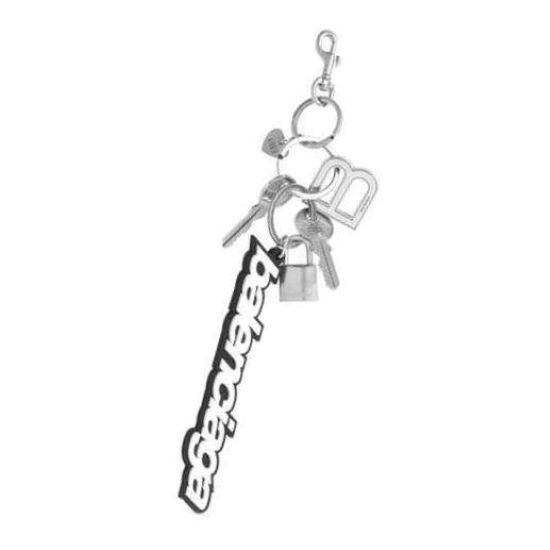 中古 BALENCIAGA Aki チャーム Balenciaga Keychain Kit Charm Auth Rare From Japan USED