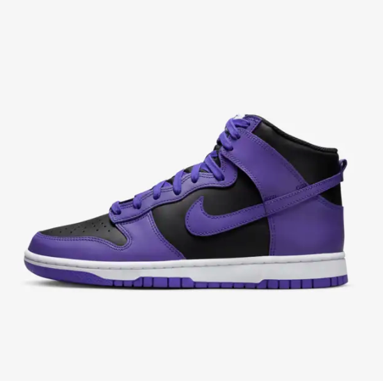 Pre-owned Nike Dunk High Retro Shoes 'psychic Purple & Black' (dv0829-500) Expeditedship