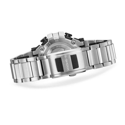 Pre-owned Casio G-shock Mtg-b3000d-1ajf Silver Bluetooth Solar Men's Watch With Box
