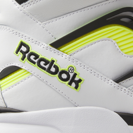 Pre-owned Reebok Pump Tz Basketball Shoes 'white/volt'- Ie1872 Expeditedship