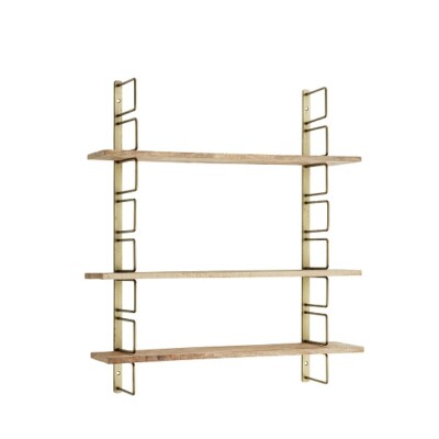 Wall Wood Shelves Rack Hanging Mango by Madam Stoltz