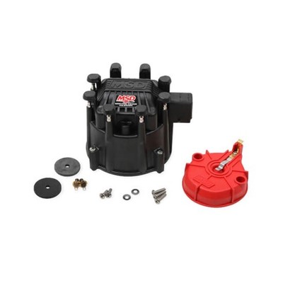 MSD 84025 HEI Extreme Cap and Rotor Kit, Black
